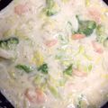 2525tane's cooksnap of when they made 低糖質な白菜とエビのクリーム煮.