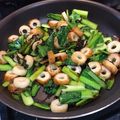 ﾗﾋﾟｽﾗｽﾞﾘﾃｨ's cooksnap of when they made ズボラ小松菜ちくわの塩昆布炒め.