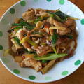 namichoko's cooksnap of when they made パパッと簡単☆豚とネギのオイスター炒め.
