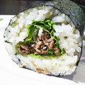クックEGIVJ7☆'s cooksnap of when they made 牛肉とレタスの巻き寿司★節分の恵方巻にも.