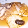 チコペコ's cooksnap of when they made 豆腐ステーキ 和風しめじソースで‼︎.