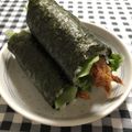 あむろ385's cooksnap of when they made 子供･女性に♪☆ミニ恵方巻☆.