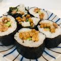 whha's cooksnap of when they made 酢めしとの相性バッチリ！納豆巻き.
