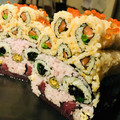ayasan★'s cooksnap of when they made 節分＊鬼の飾り巻き寿司ケーキ＊恵方巻き.