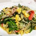 さくらんぼ～～'s cooksnap of when they made *春菊と玉葱のツナ卵炒め*.