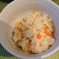 さぁ★たぁ★'s cooksnap of when they made 人参の入った、たけのこごはん.
