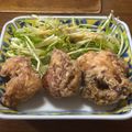 わっきー0424's cooksnap of when they made 鶏ももの竜田揚げ✨.