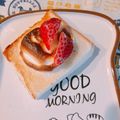 しゅい6's cooksnap of when they made ましゅまろトースト♬.