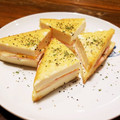chotako's cooksnap of when they made 簡単で節約★厚揚げのハムチーズサンド.