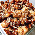 mikoto33☆'s cooksnap of when they made ご飯が進む！鶏胸肉と油揚げの甘みそ炒め♡.