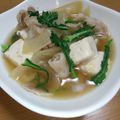 えりこ82☆'s cooksnap of when they made 【めんつゆで】 ❀節約！肉豆腐❀.