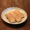 ☆kaoppe☆'s cooksnap of when they made オリーブオイルとナッツのざっくりクッキー.