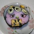 さーちゃんmama's cooksnap of when they made 節分に！鬼のデコ巻き寿司.