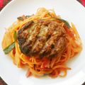 花時計咲いた's cooksnap of when they made ビッグボーイ風の焼き目つき♪俵ハンバーグ.