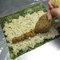 ☆ありか358☆'s cooksnap of when they made 納豆巻き☆納豆をキレイにのせる方法☆.