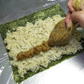 ☆ありか358☆'s cooksnap of when they made 納豆巻き☆納豆をキレイにのせる方法☆.