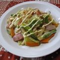どれみ０８'s cooksnap of when they made ～オイ☆ジャンno焼きうどん～.
