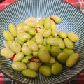 amo2018's cooksnap of when they made イタリアンなおつまみ！ペペロンチーノ枝豆.