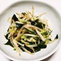 まなまんま's cooksnap of when they made レンジでもやしときゅうり、わかめナムル。.