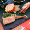ちゃぼさと's cooksnap of when they made トースターで松風焼♪簡単二色おせち.