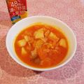 Richland☆Y's cooksnap of when they made 簡単！野菜ジュースでミネストローネ.