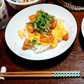 あるふぁろめろん's cooksnap of when they made 簡単〜美味★とりマヨオムレツ丼.