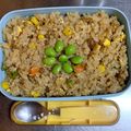 ほけきょ♪'s cooksnap of when they made 炊飯器で作る！本格「炊き込みチャーハン」.
