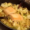 あゆみだ21's cooksnap of when they made 鮭と野菜の味噌炒め　チャンチャン焼き風.