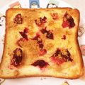 なーなちゃん's cooksnap of when they made 簡単トースト★梅はちみつきな粉.