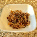 モニフラ's cooksnap of when they made 【蒸し器で作る】お赤飯 栗の甘露煮入り.