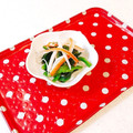 あやちん０８１６'s cooksnap of when they made 5分で完成♫ほうれん草とカニカマのソテー.