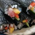 caribbeai's cooksnap of when they made かんたん恵方巻き（２００９大幅改訂）.