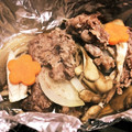 ゆったん's cooksnap of when they made 秋のごちそう☆舞茸と牛肉のホイル蒸し.