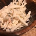 しろしろクマ's cooksnap of when they made 混ぜるだけ♪「大根の梅マヨサラダ」.