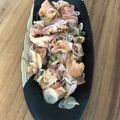 kanabella's cooksnap of when they made スモークサーモンのささっとマリネ.