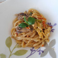 sawararara's cooksnap of when they made まいたけとふわふわ卵の焼きうどん.