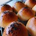 ひよりちゃんまま's cooksnap of when they made 求肥入り♡酒粕３色あんぱん.