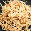 かずぽん、ななぽん's cooksnap of when they made もやしとシーチキンのポン酢炒め.