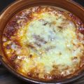 かりがね's cooksnap of when they made 包丁いらずで簡単！餃子の皮でラザニア.