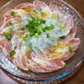 チャックのママ's cooksnap of when they made 生ハムと大根のカルパッチョ風.
