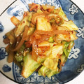 へい♡ゆー♡'s cooksnap of when they made 超簡単☆キムチと野菜の炒め物.