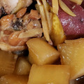 りょあん's cooksnap of when they made 簡単！手羽元と大根とさつまいもの煮物.