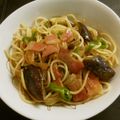 Hirarinn☆'s cooksnap of when they made 冷蔵庫の余り物で冷製パスタ♪*..