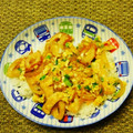 クックRU9CJ2☆'s cooksnap of when they made おひとりさまランチ♡油揚げとちくわの丼.