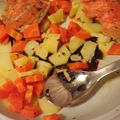 さらさまゆ's cooksnap of when they made タジン鍋でシャケじゃが.