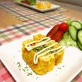 ポカポカ太郎's cooksnap of when they made とびっこマヨの玉子焼き.