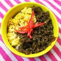 るらちゃん's cooksnap of when they made みんな喜ぶ♬簡単☆二色丼.