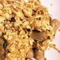 お料理苦手♪'s cooksnap of when they made 節約❗ウインナーもやし炒めの卵丼♪♪♪.