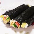 めいめい☆☆☆'s cooksnap of when they made 具沢山の巻き寿司＝恵方巻き♬行楽にも♬.
