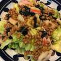花花里's cooksnap of when they made レンジで簡単＊キャベツのとろり卵納豆和え.